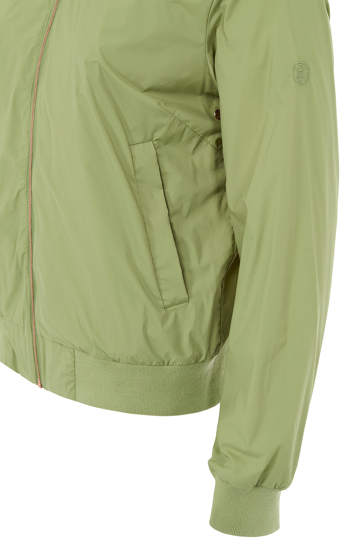 Damen Jacke Tamala in Basil-Grün, Detailansicht 