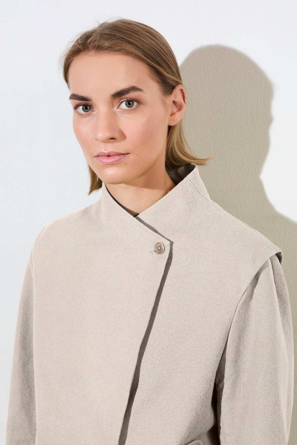 Damen Jacke Seney in Limestone-Beige, Detailansicht 